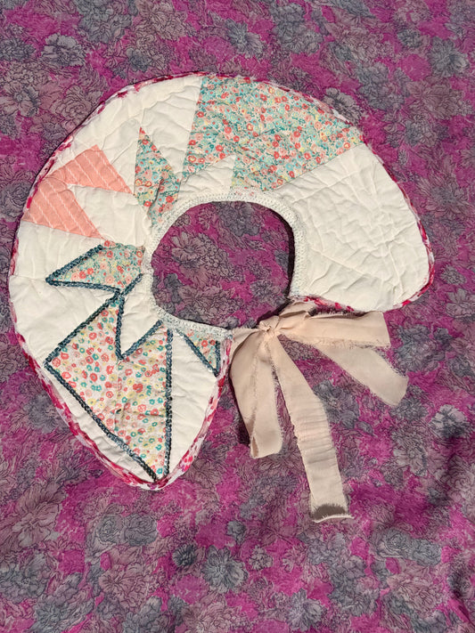 Bowie Sequin Quilted Detachable Collar