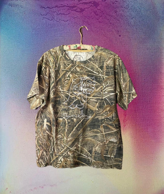Dangerous & Blooming Camo Tee #6 Extra Large