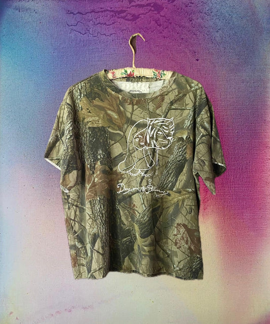 Dangerous & Blooming Camo Tee #7 Large