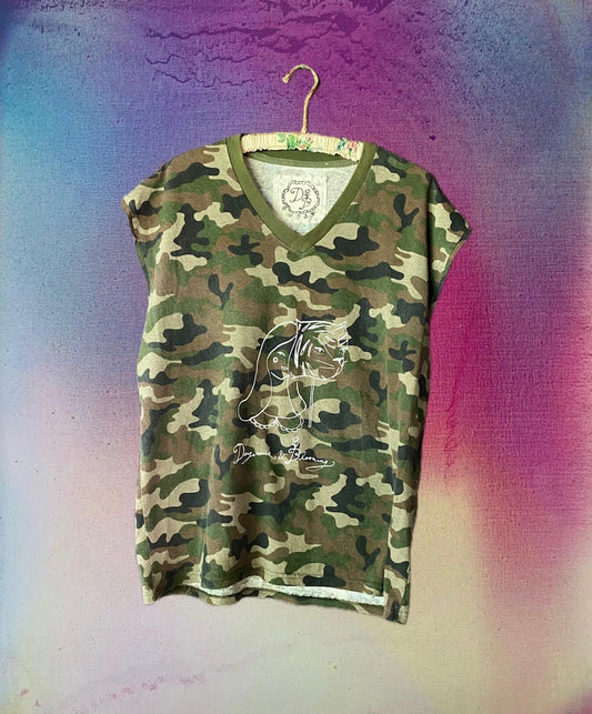 Dangerous & Blooming Camo Tee #8 Extra Large