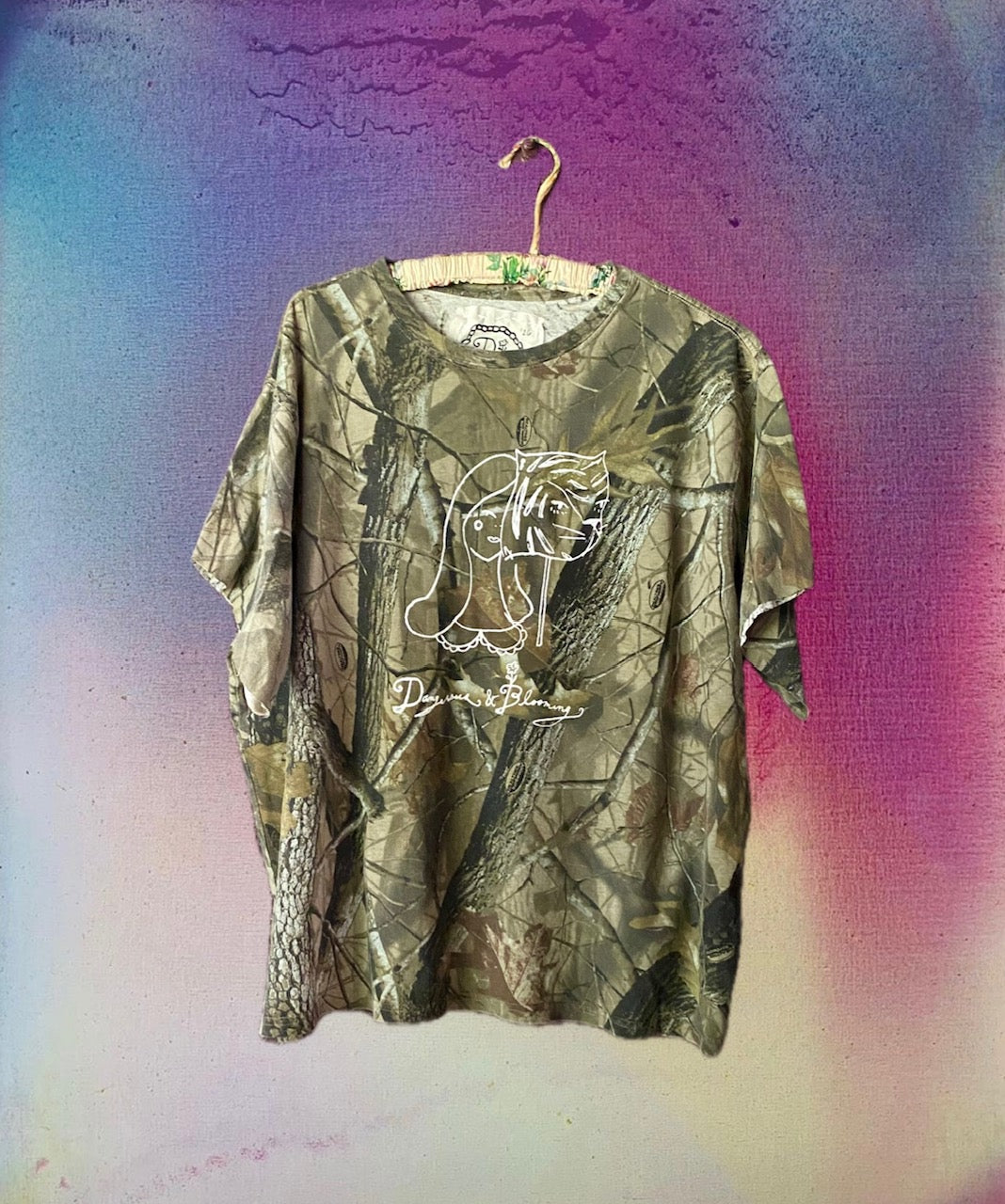 Dangerous & Blooming Camo Tee #10 Extra Large