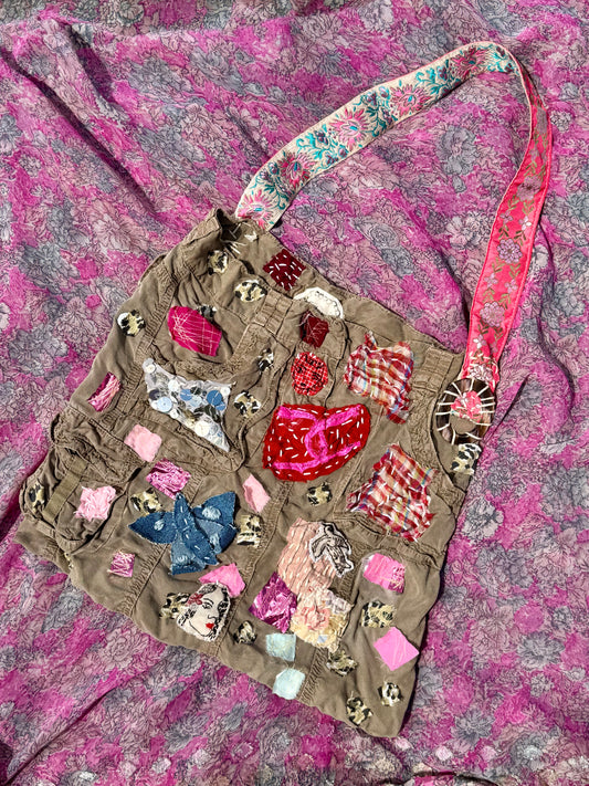 Patchy Cargo Bag