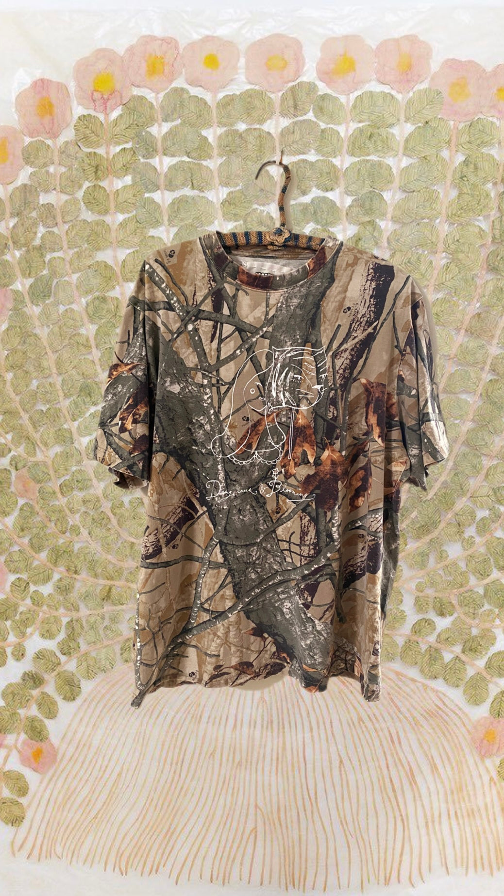 Dangerous & Blooming Camo Tee #13 Large