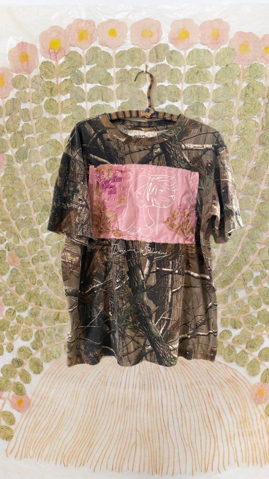Dangerous & Blooming Camo Tee #17 Large